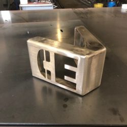 Laser cut and bent Stainless Innovative Metal Solutions LLC