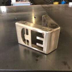 Laser cut and bent Stainless Innovative Metal Solutions LLC