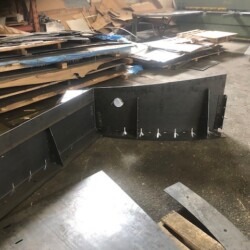 Curved Planter edging Innovative Metal Solutions LLC